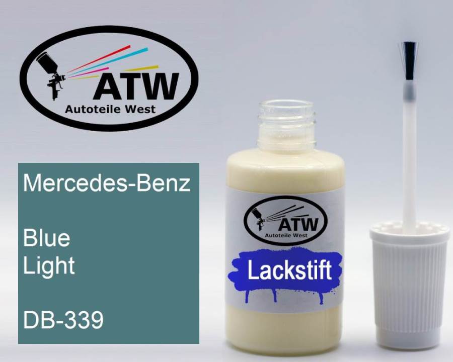 Mercedes-Benz, Blue Light, DB-339: 20ml Lackstift, von ATW Autoteile West.